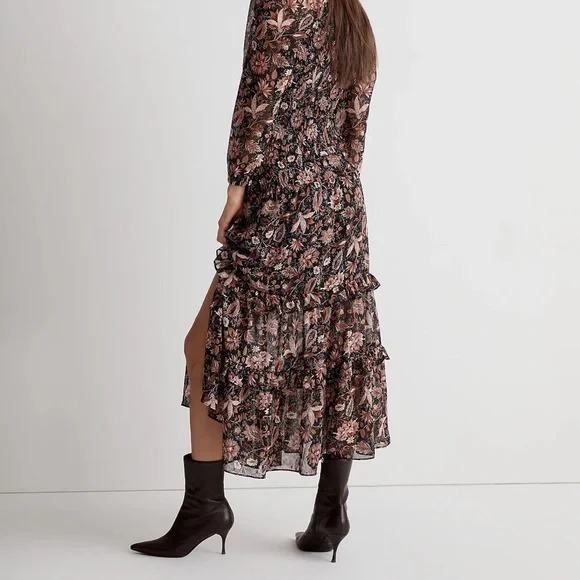 Madewell Ruffle Tiered Midi Skirt - Picture 8 of 11